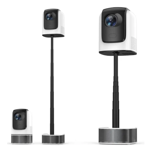 Unitedtime Proyector Con Soporte Integrado Con
