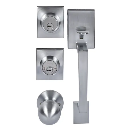 Cerradura Chapa Gatillo Puerta Principal Cromo Phillips Color cromo mate