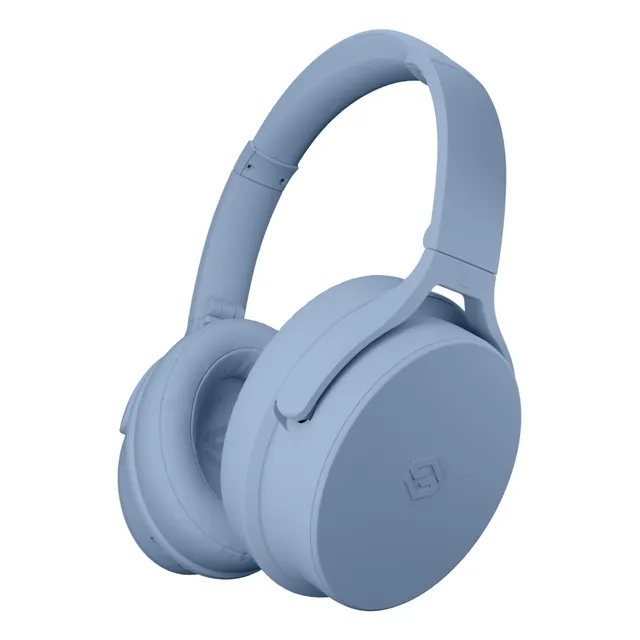 Audífonos Inalámbricos Bluetooth Sleve Evo Cancelación de Ruido Pasiva 45 Horas Batería Sky Blue Celeste