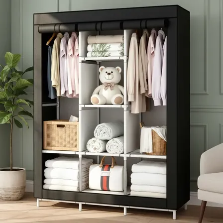 Ropero Rack Closet Armable Guradaropa Recamara Organizacion