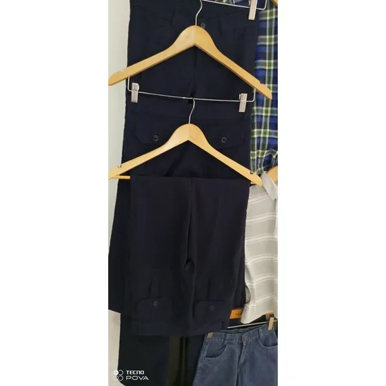 Pantalón Escolar Azul Dipazzi Talla 30 Unisex Ropa Niña Niño