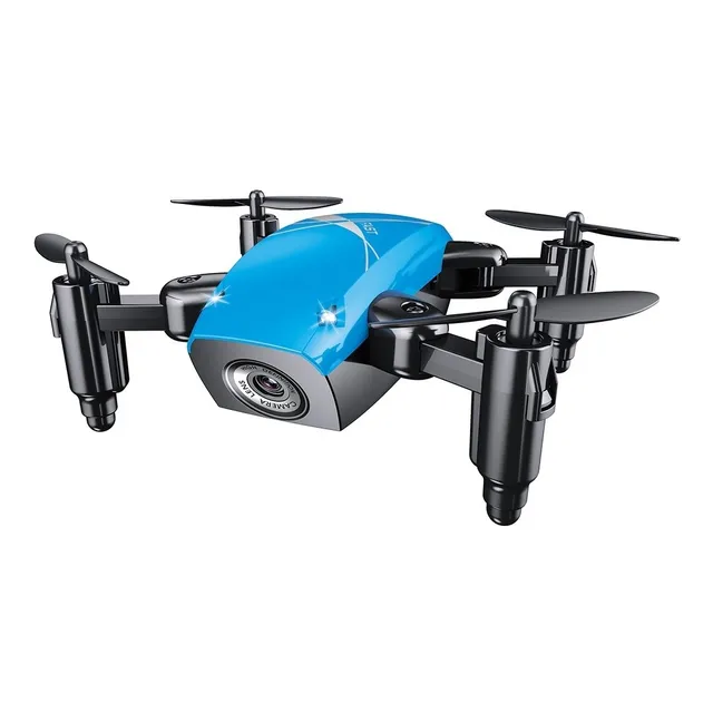 Mini drone Broadream S9W con cámara HD blue 1 batería