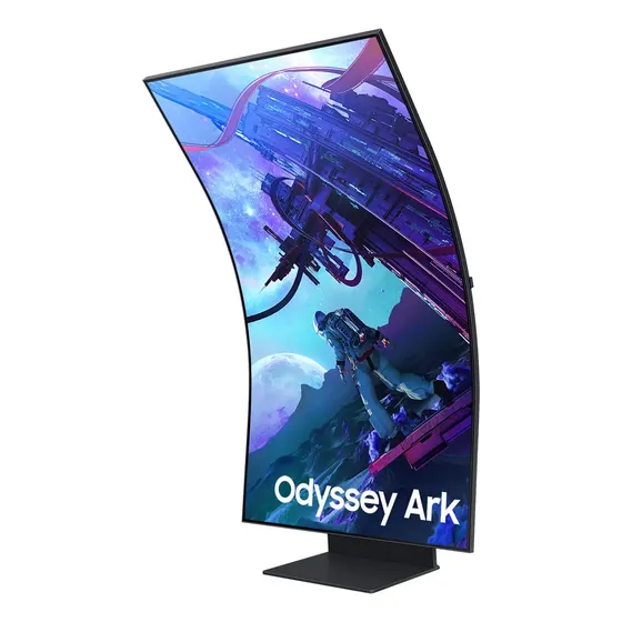 Monitor Gamer Samsung Odyssey Ark 55" Curvo, 4K, 165Hz, 1ms, FreeSync Premium Pro, Modelo LS55CG97WN