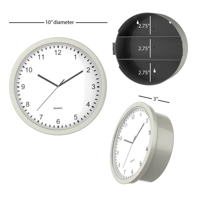 Stalwart Reloj Pared Caja Fuerte Oculta