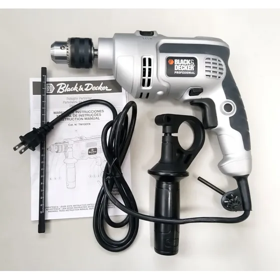 Taladro Percutor Black And Decker Tm100yk