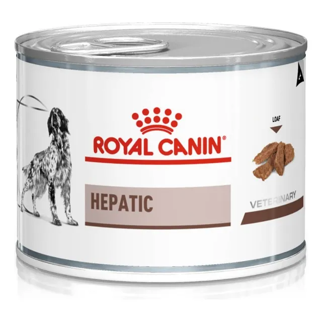 Alimento Royal Canin Hepatic Para Perro Lata 200gr X6