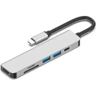 Cabo Adaptador Usb Tipo C Docker Hdmi 4k + Usb 3.0 Dell Xps Cabo Adaptador Usb Tipo C Docker Hdmi 4k + Usb 3.0 Dell Xps