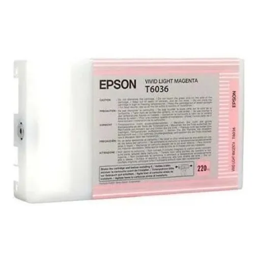 Cartucho De Tinta Epson T603600 220ml Magenta Claro Vivo /vc