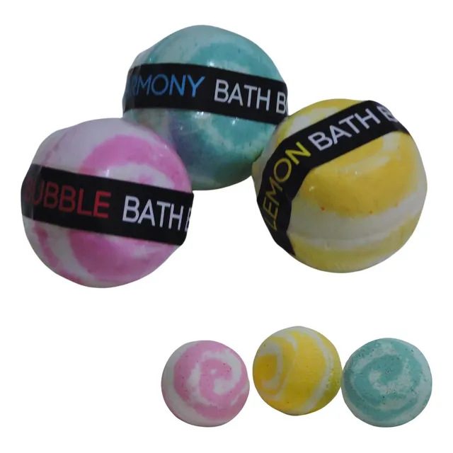 Pack X 3 Bombas De Baño Efervescentes! Calidad,premium Relax