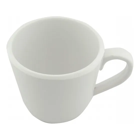 Pocillo Mug Melamina #1 Blanco Taza Para Café X6 Unidades