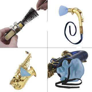 Pano De Limpeza Para Saxofone, Kit De Cuidados Com Saxofone, Pano De Limpeza Para Saxofone, Kit De Cuidados Com Saxofone,