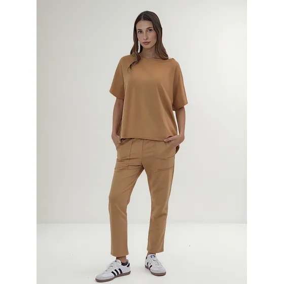 Conjunto Comfy Riv Remera Over + Jogging De Mujer Antara