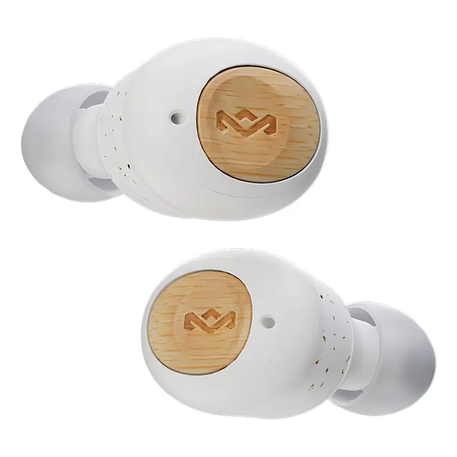 Audífonos Bluetooth True Wireless Champion 2 Cream Marley Color Blanco