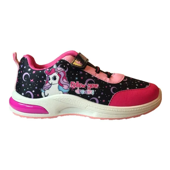 Footy Zapatillas Lifestyle Niña Pop Negro-rosa Cli
