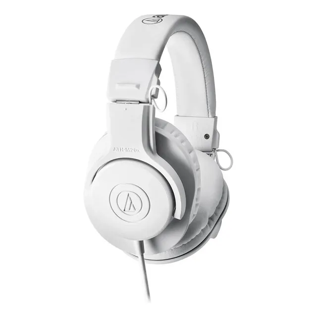 Audífonos De Monitoreo Audio-technica Ath-m20x Color Blanco