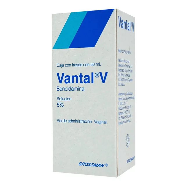 Vantal-v Solución Vaginal, 1 Frasco 50 Ml