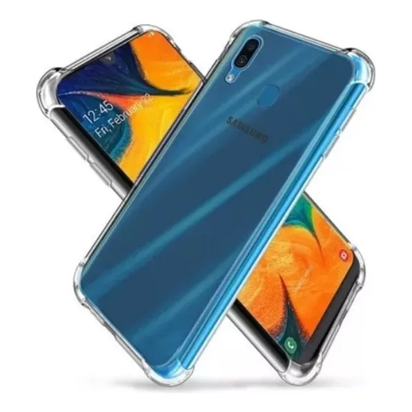 Funda Celular Transparente Antigolpes Para Samsung A20 A30
