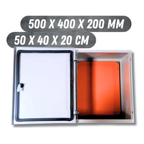 uakmd様 Quadro Multplast Montagem 40x30x20cm Cinza Ip66 Schuhmacher