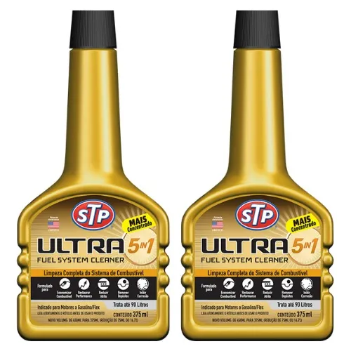 2 Aditivos Stp Ultra 5 Em 1 St2020 - Limpeza Completa