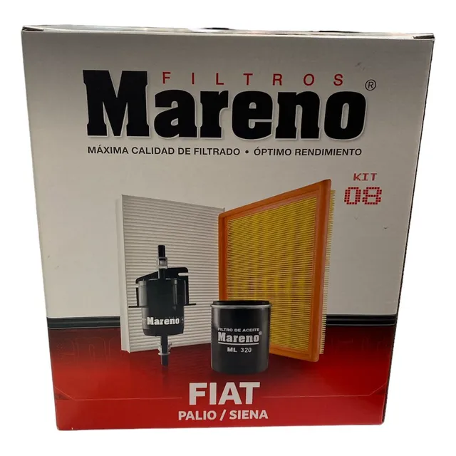 Kit De Filtros Para Fiat Palio / Fiat Siena 1.0 1.3 1.4 1.6