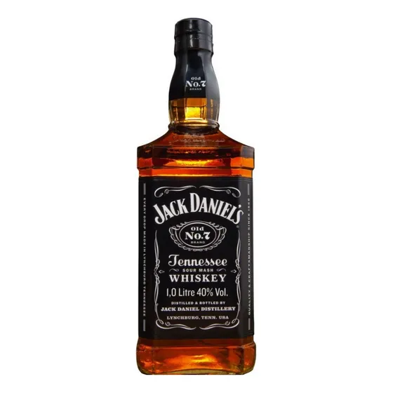 Jack Daniel´s Whiskey Old N°7 Botella De 1 Litro