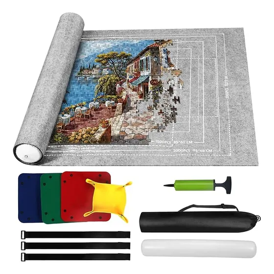Puzzle Mat 2000 Piezas Almacenamiento Mat Rompecabezas