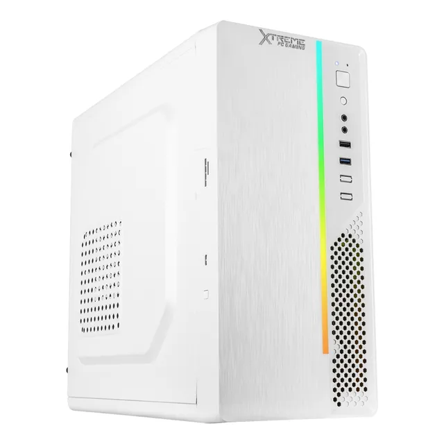Gabinete XTREME PC GAMING Ultron Mini Torre Blanco CXT445WT