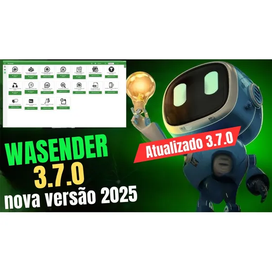 Wasender 3.7.0 Original + Gerador De Licença + Brinde + Aula