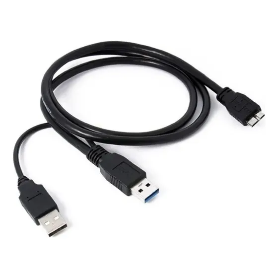 Cable Usb Y - Compatible Con Equipos  De Baja Corriente