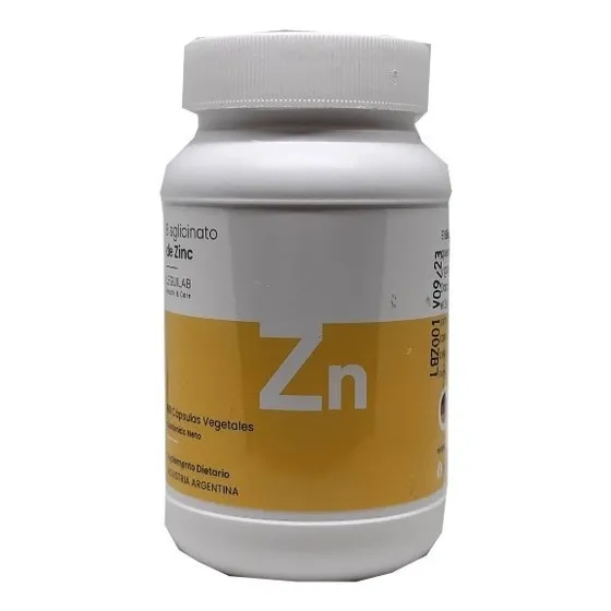Bisglicinato De Zinc 60 Cápsulas Vegetales Leguilab X 2u