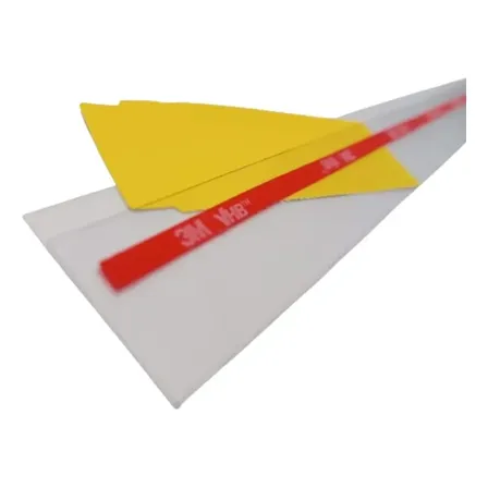 30 Suporte Siliconado 1 X 3,5 Cm Com Fita Cola Dupla Face