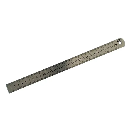 Regua Aço Inox 30cm