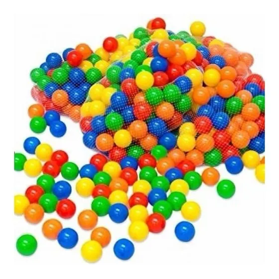 Pelotas Plasticas Para Piscina 8 Cm Diametro (100 Pelotas)