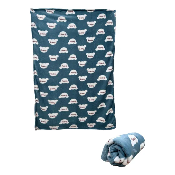 Frazada Polar Para Bebe 125 X 90cm