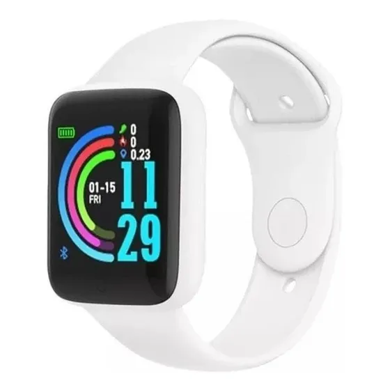 Smartwatch  Reloj Inteligente Deportivo -  Blanco Estelar 