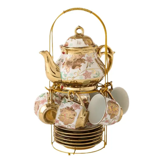 Juego De Té De , Juego De Taza Y Platillo De Té, Juego De