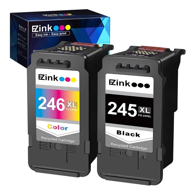 E-z Ink Reemplazo De Tinta Impresora Canon Pg-245xl Cl-246xl