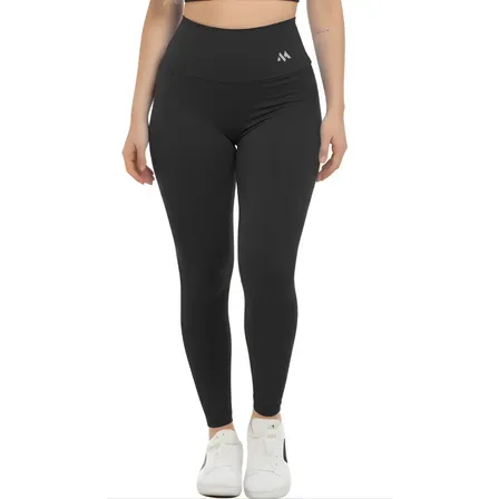 Legging Zero Transparencia Suplex Fitness Feminina Blackout