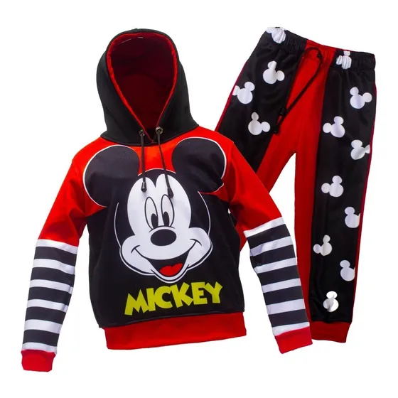 Conjunto De Mickey Mouse Con Capucha