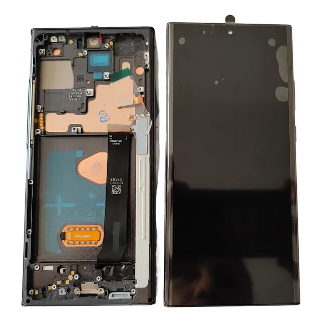 Tela Display Compativel Sam Note20 Ultra Amoled C/aro N985
