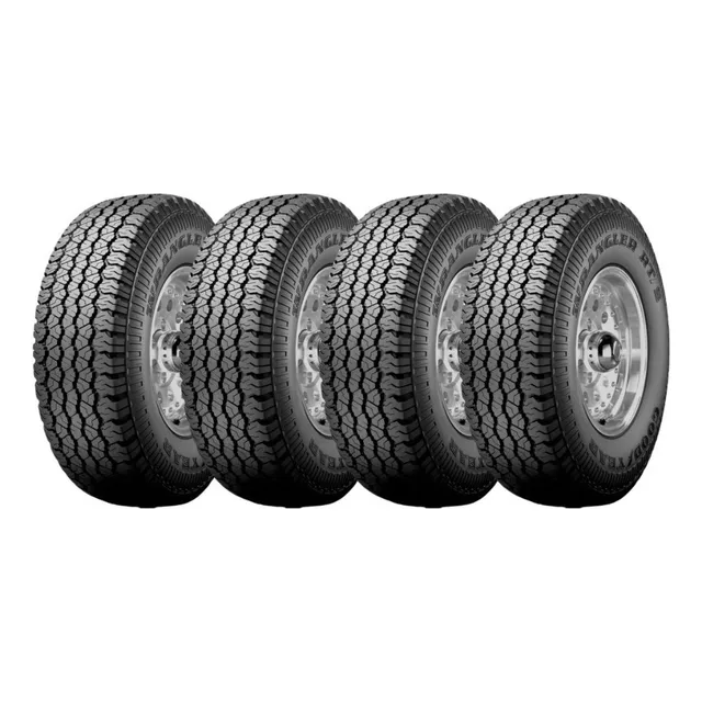 4 Cubiertas Goodyear 215/80 R16 Wrangler Rt Índice de carga 107