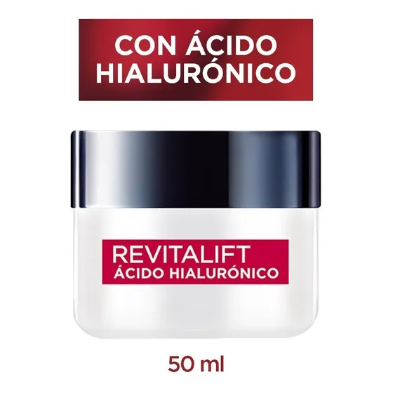 Crema Facial Día L' Oréal Revitalift Ácido Hialurónico 50 Ml