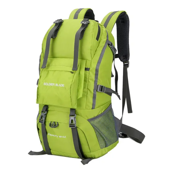 Pack Alpinismo Gran Capacidad Viaje Senderismo Impermeable