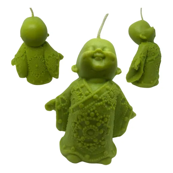 Vela Aromática Kaos Buda Felicidad 10cm