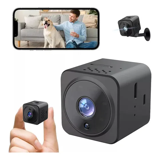Mini Cámara Espía 1080p Full Hd Wifi Con Batería Recargable