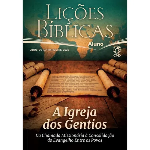 Revista Lições Bíblicas Adulto Aluno - Escola Dominical | MercadoLivre