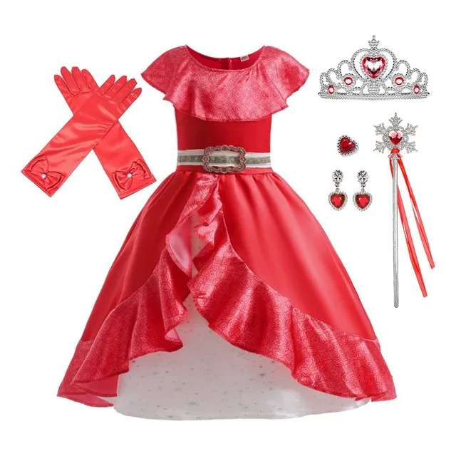 Vestido De Princesa For La Fiesta De Halloween De Elena Avalor