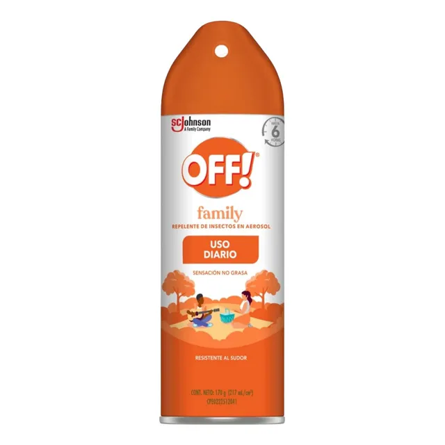 Repelente de Mosquitos en Aerosol Off! 170g