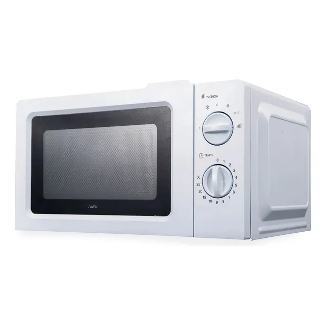 Horno Microondas 20 Lt Control Temporizador Nex 1200w Blanco