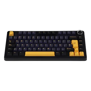Teclado Mecanico Aula F75 Pro B/y Rgb, Español By Español Latinoamérica
